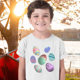 Camiseta Primavera divertida de caza de huevos de pascua co