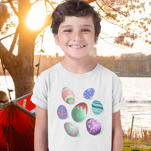 Camiseta Primavera divertida de caza de huevos de pascua co