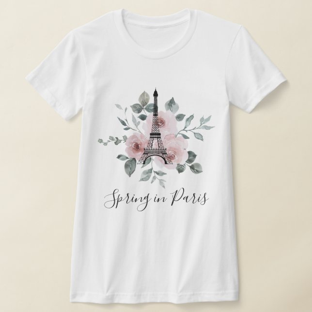 Camiseta Primavera en París - Personalizado de viaje de Chi (Distribución)