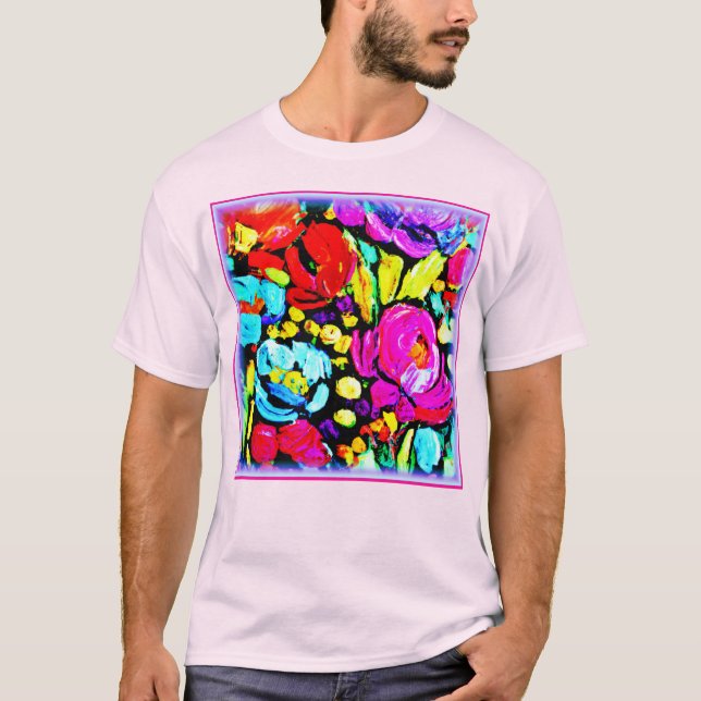 Camiseta "Primavera Flor" Arte Cuidado. Comprar ahora (Anverso)