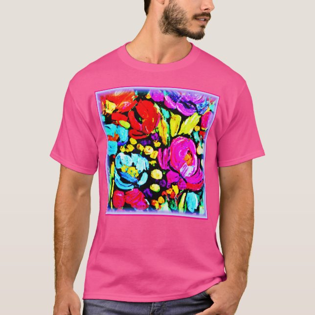 Camiseta "Primavera Flor" Arte Cuidado. Comprar ahora (Anverso)