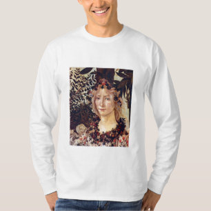 Camiseta Primavera, flora del detalle, Botticelli C. 1482