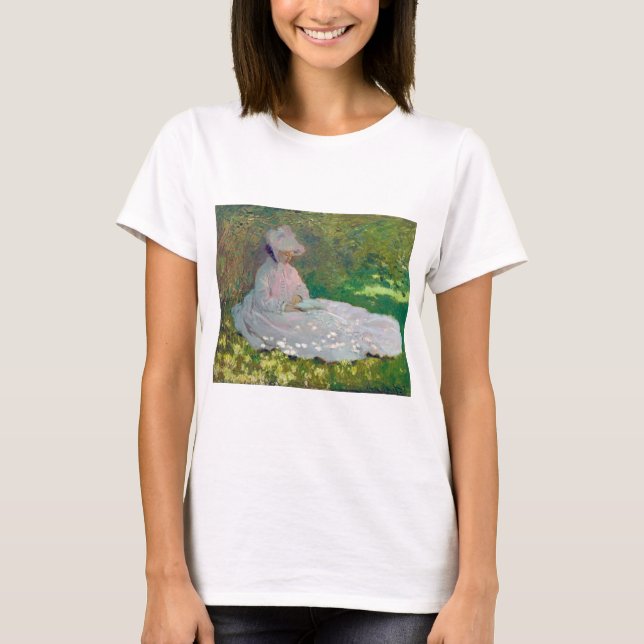 Camiseta Primavera, Monet (Anverso)