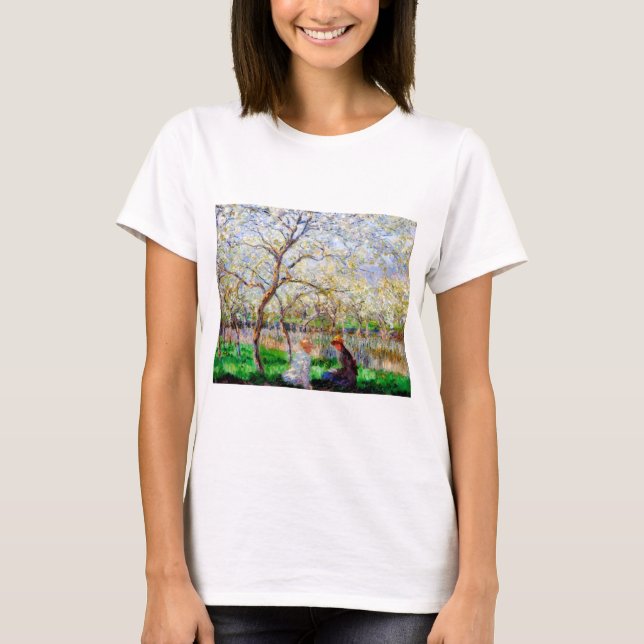 Camiseta Primavera, Monet (Anverso)