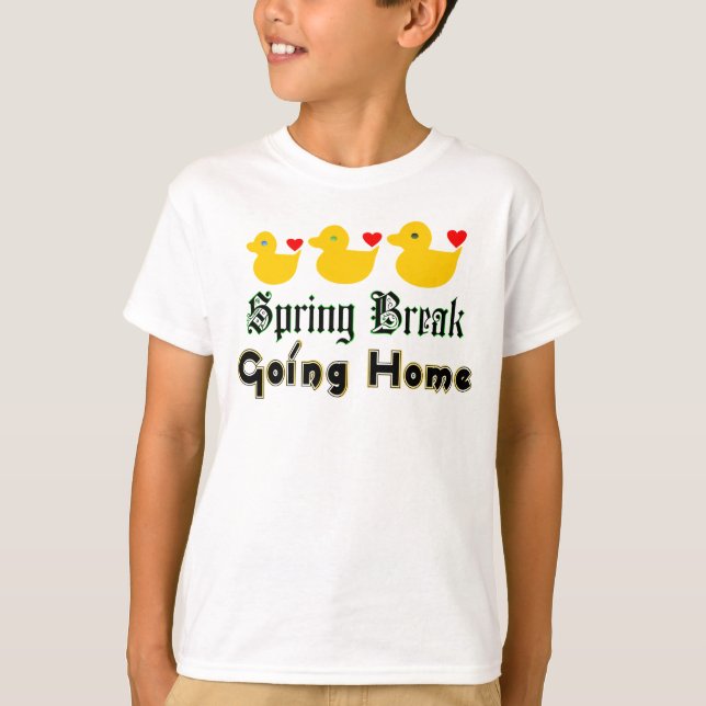 Camiseta ♫ ♥ Primavera Romper Con Hogar Pone Al Ringer De L (Anverso)