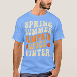 Camiseta Primavera Verano Calabaza Spice invierno Calabaza