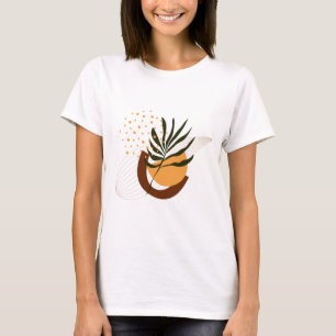 Camiseta  Primavera & Verano Minimalista  Boho Lindo de Muj