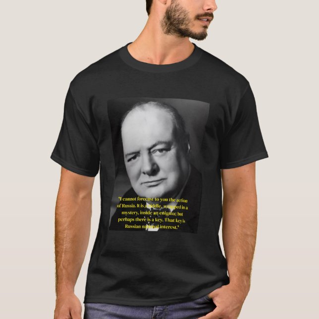Camiseta Prime Minister Winston Churchill (Anverso)