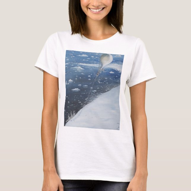 Camiseta Primer aeronauta de capitán Scott la Antártida. (Anverso)