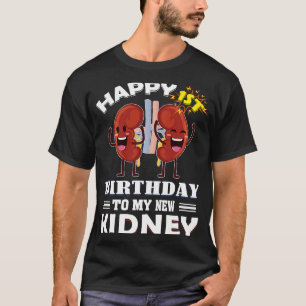 Camiseta Primer aniversario del trasplante de riñón