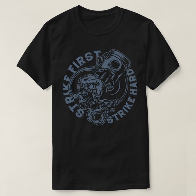 CAMISETA PRIMER ATAQUE DURO (Diseño del anverso)