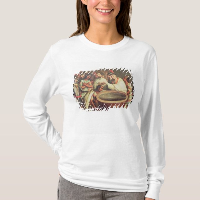 Camiseta Primer bautismo de los indios de los Dominicans (Anverso)