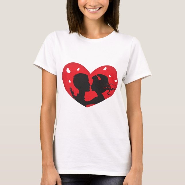 Camiseta Primer beso (Anverso)