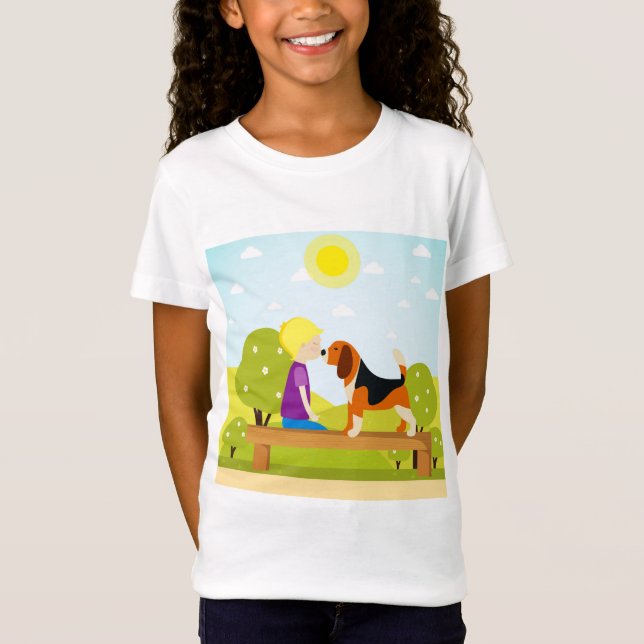 Camiseta primer beso (Anverso)