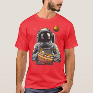 Camiseta Primer Chica del astronauta japonés Anime Kawaii
