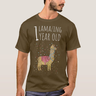 Camiseta Primer cumpleaños 1.ᵉʳ Lama Alpaka