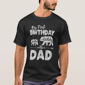 Camiseta Primer cumpleaños como DAD, regalo divertido para