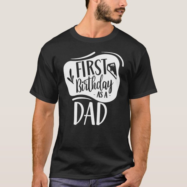 Camiseta Primer cumpleaños como Fiesta de papá papá papá pa (Anverso)