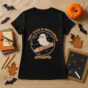 Camiseta Primer curso de profesor de Halloween es Spooktacu
