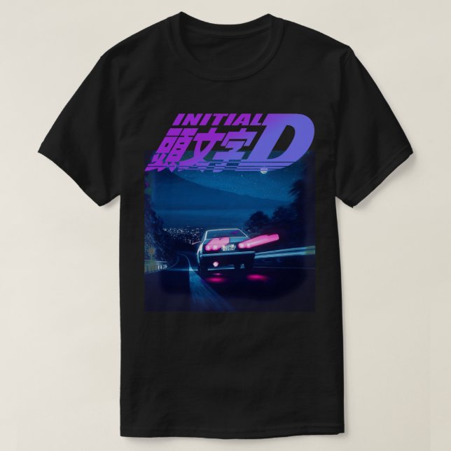 Camiseta Primer D Neon AE86 Classic (Diseño del anverso)