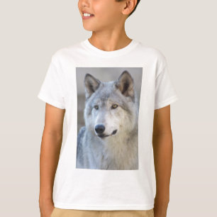 Camiseta Primer del lobo gris