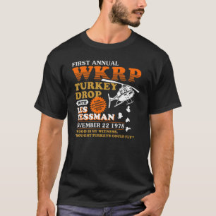 CAMISETA PRIMER DÍA ANUAL DE AGRADECIMIENTO DEL WKRP TURKEY