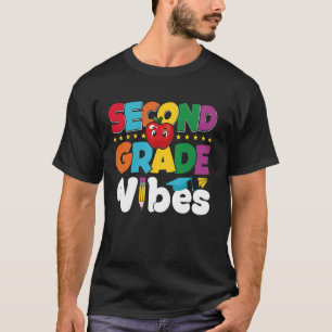 Camiseta Primer día de 2º Grado de Shirt Gracioso Segundo G