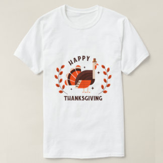 Camiseta Primer Día de Acción de Gracias - Feliz Día de Gra