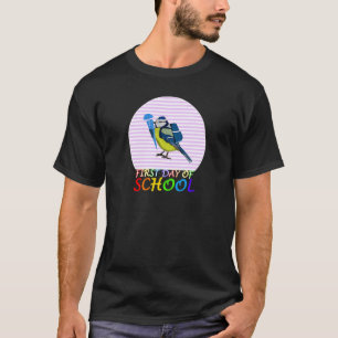 Camiseta Primer día de clase de primer año de clase de pája