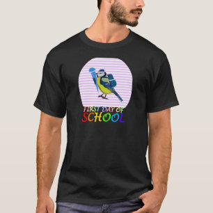 Camiseta Primer día de clase de primer año de clase de pája