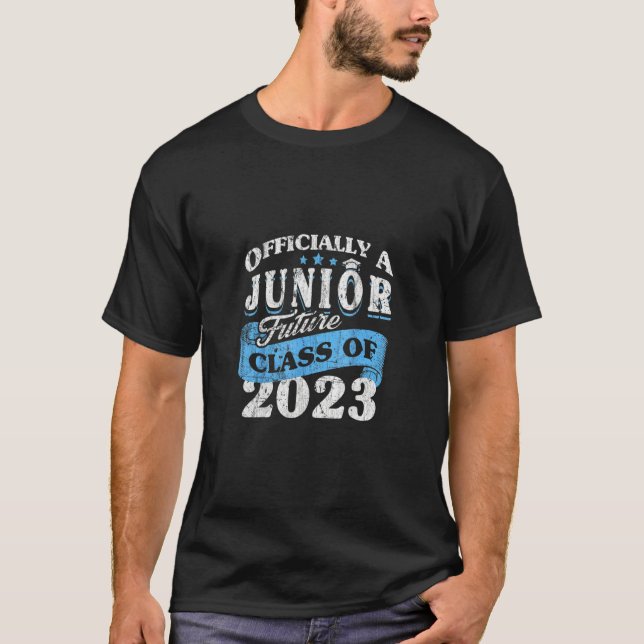 Camiseta Primer Día De Clase Junior De 2023 Día Funny (Anverso)