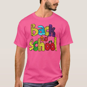 Camiseta Primer día de clases, feliz primer día de clases