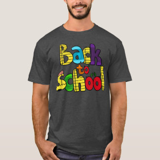 Camiseta Primer día de clases, feliz primer día de clases