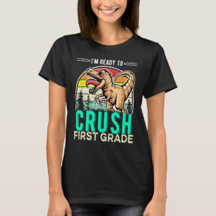 Camiseta Primer día de clases para niños de primer grado de