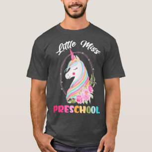 Camiseta Primer día de clases preescolares de vuelta a la e