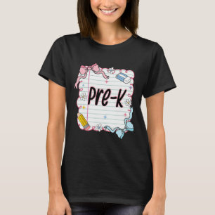 Camiseta Primer Día De Colegio Chica Coqueta