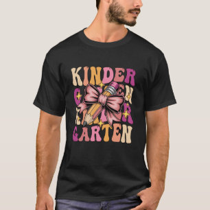 Camiseta Primer Día De Colegio Niñas De Kindergarten Coquet