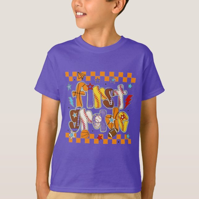 Camiseta Primer día de escuela (Anverso)