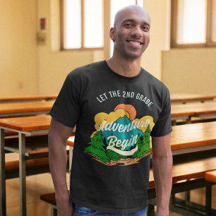 Camiseta Primer Día de Escuela 2do Grado Agradecimiento a M