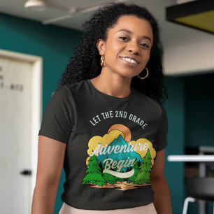 Camiseta Primer Día de Escuela 2do Grado Agradecimiento a M