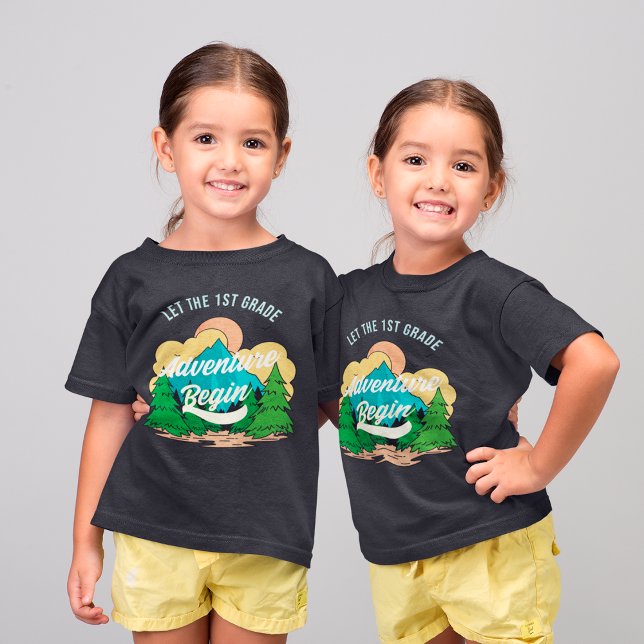 Camiseta Primer Día De Escuela Agradecimiento A Maestra De  (Front)
