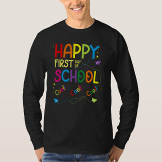 Camiseta Primer Día De Escuela  De Vuelta A La Escuela  Mae