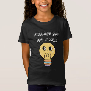 Camiseta primer día de escuela, no lloraré 1er grado