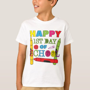 Camiseta Primer día de hija del hijo del profesor de la