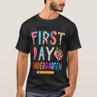 Camiseta Primer Día De Jardín De Infantes De Vuelta A La Es