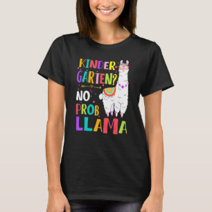 Camiseta Primer día de kindergarten sin prob llama profesor