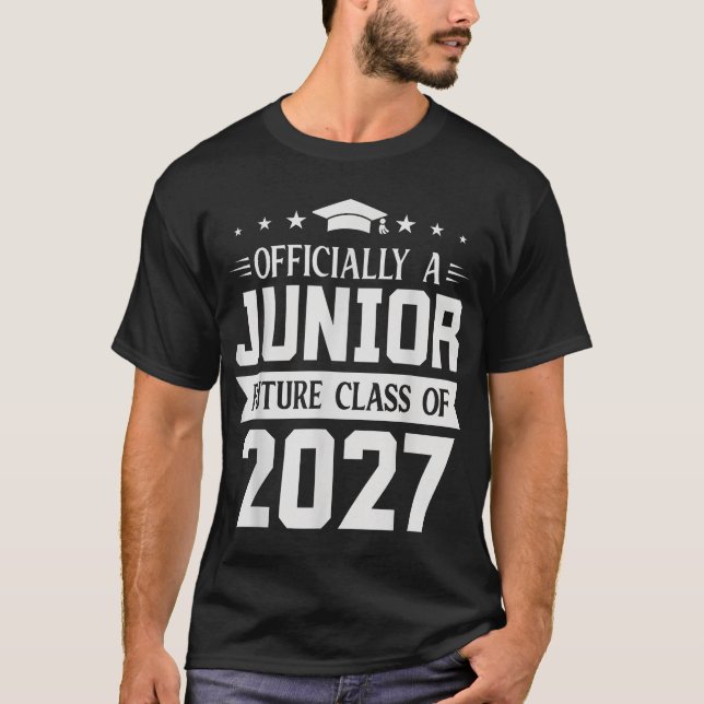 Camiseta Primer Día De La 11ª Clase De Año Junior De 2027 (Anverso)