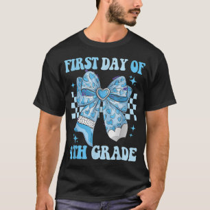Camiseta Primer Día De La Coqueta De 4º Grado De Vuelta A L