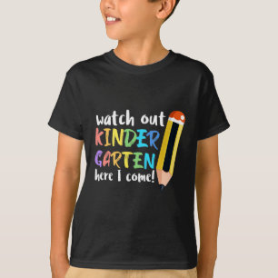 Camiseta Primer día de la educación de los niños en guarder