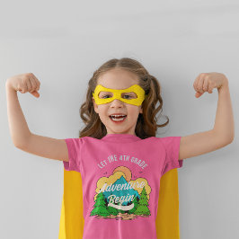 Camiseta Primer Día De La Escuela 4° Grado Apreciación Del 